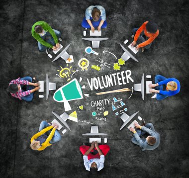 Relief Work Donation Help Concept