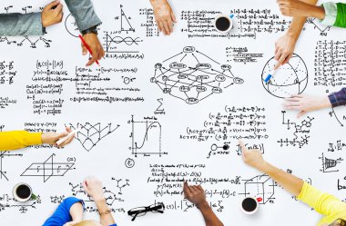 İnsanlar ve matematiksel semboller