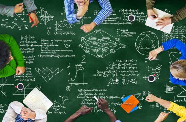 İnsanlar ve matematiksel semboller