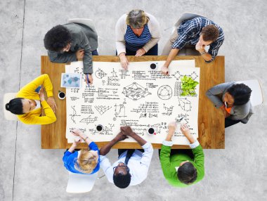 İnsanlar ve matematiksel semboller
