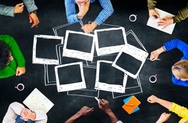 Kamera fotoğraf Tasarım sanat kavramı