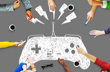 Oyun kumandası Joystick kavramı