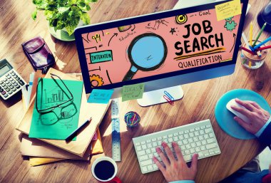 Job Search Recruitment Hiring Concept