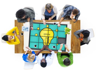 Ideas Puzzle Problem  Concept
