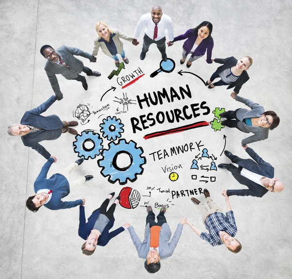 Mänskliga resurser Cocept — Stockfoto