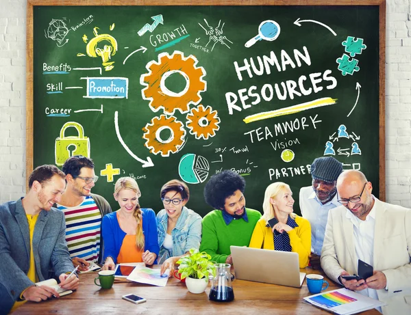 Human Resources Teamwork Concept — Stock Photo, Image