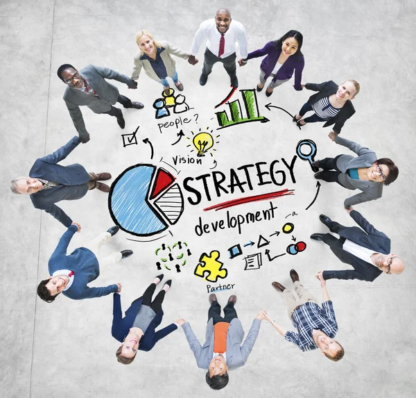 Strategy Development Marketing Concept — Stock Photo, Image