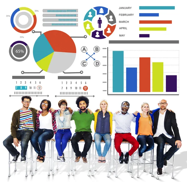 Planering Plan strategi Data Information politiska Vision — Stockfoto