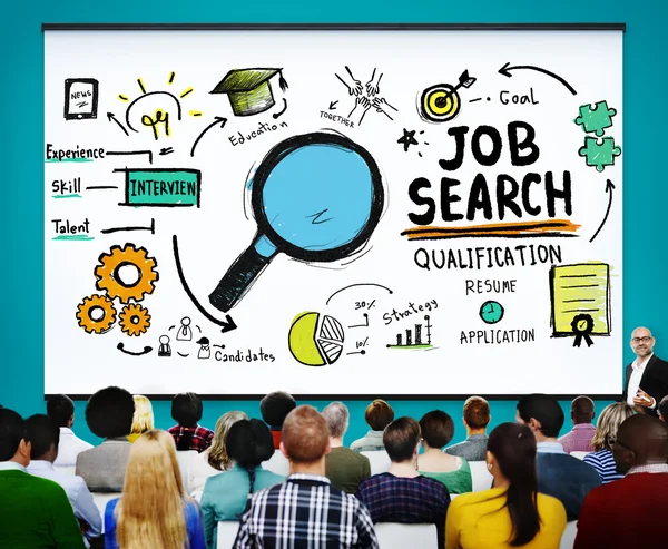 Job Search kwalificatie Concept — Stockfoto