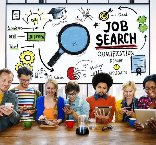 Job Search kwalificatie Concept — Stockfoto