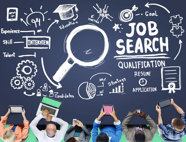 Job Search kwalificatie Concept — Stockfoto