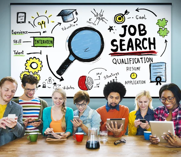 Job Search kwalificatie Concept — Stockfoto