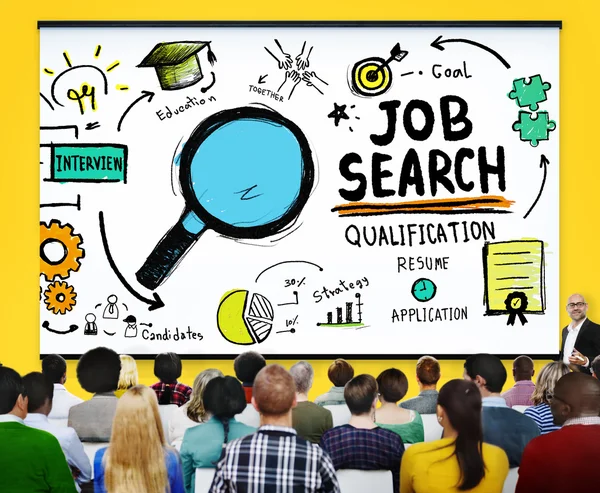 Job Search Recruitment Hiring Concept