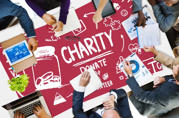 Charity Donate Concept — Stock Photo, Image