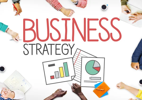 비즈니스 전략 마케팅 개념 — 스톡 사진