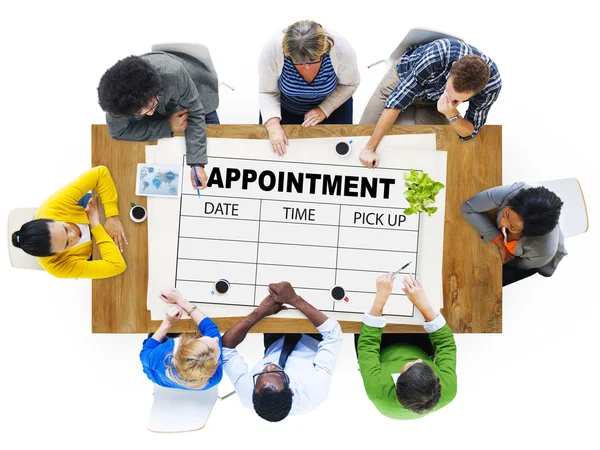 Appointment Schedule Management Concept — Stockfoto