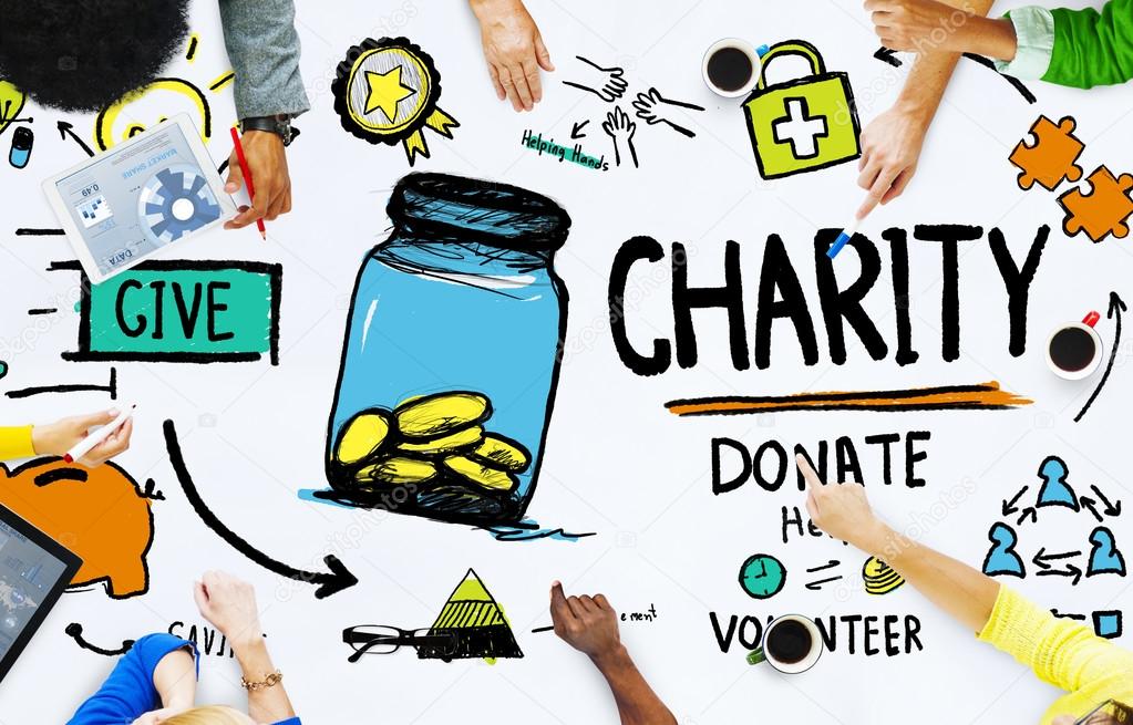 Give Help Donate Charity Concept