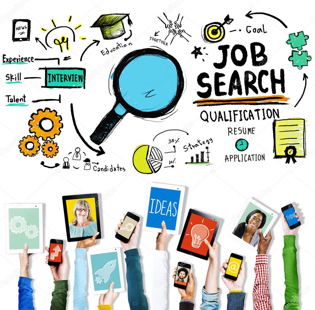 Job Search Qualification Concept
