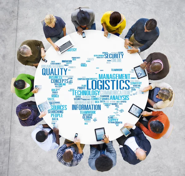 Logistiek Management Concept — Stockfoto