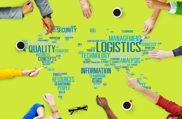 Logistiek Management Concept — Stockfoto