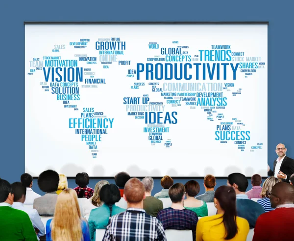 Vision de productivité Concept d'idée — Photo