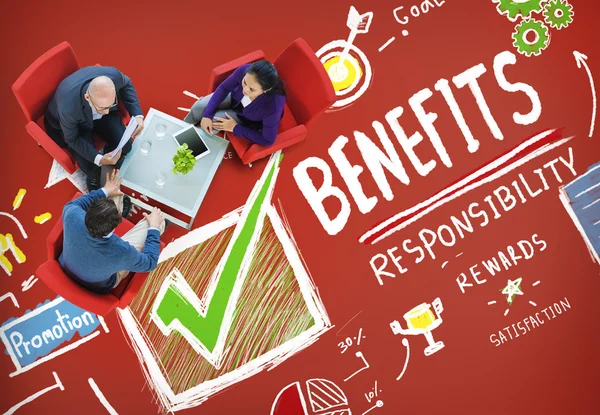 Benefits Responsibility Rewards  Concept — Stock Photo, Image