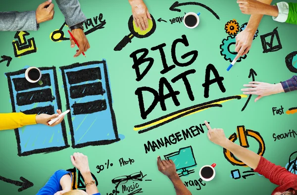 Concepto de almacenamiento de Big Data —  Fotos de Stock