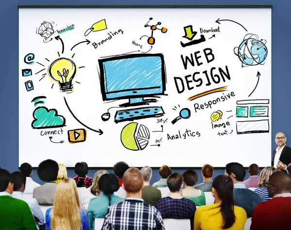 Concetto di Web design — Foto Stock