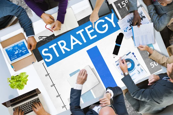 Plan Estratégico Concepto de Innovación — Foto de Stock