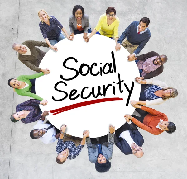 Koncepce sociálního zabezpečení — Stock fotografie