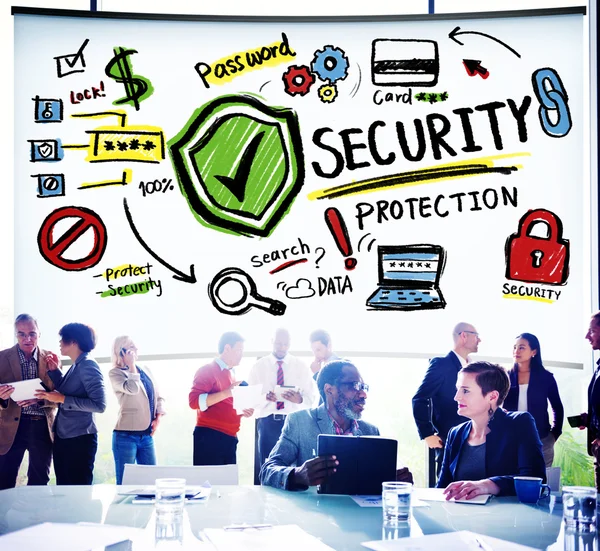 Security Shield Protection Concept — Stock Photo, Image