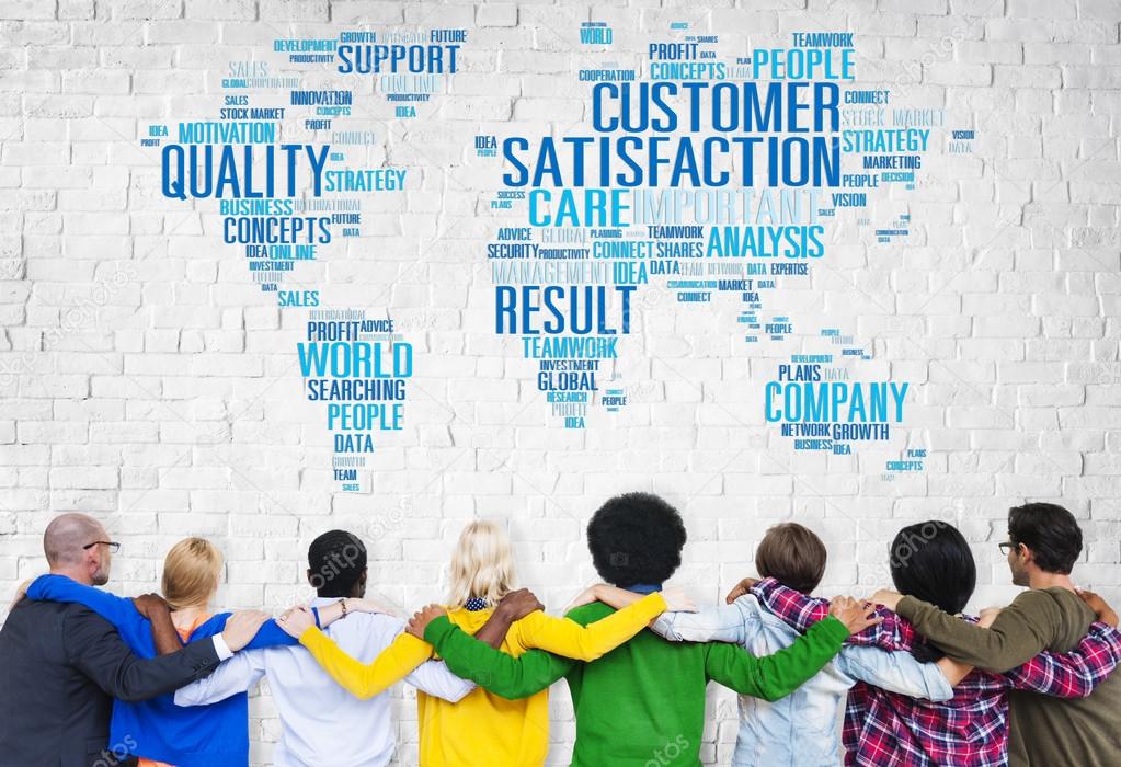 Customer Satisfaction Service Concept