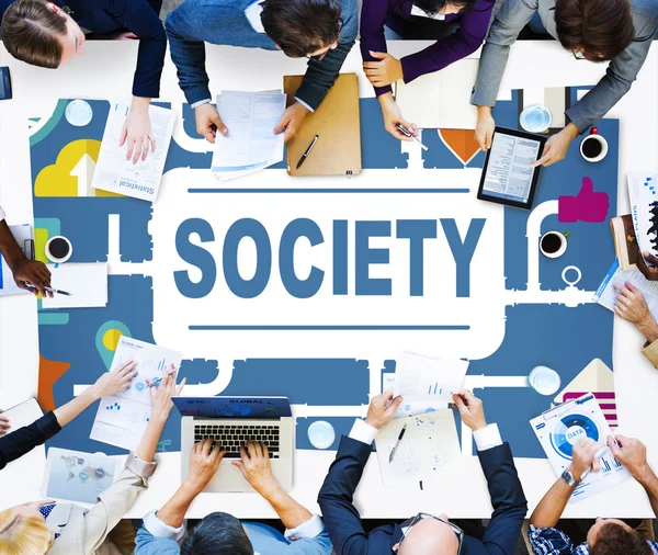 Society Community concept — Stock Photo, Image