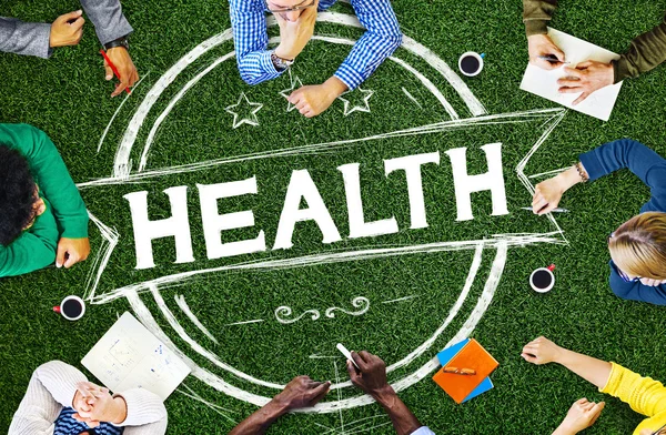 Охорони здоров'я здорового життя концепції — стокове фото
