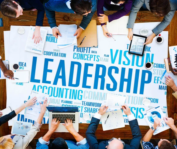 Liderlik yönetimi kavramı — Stok fotoğraf