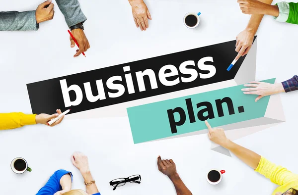 Business Plan Concept — Stock Photo, Image