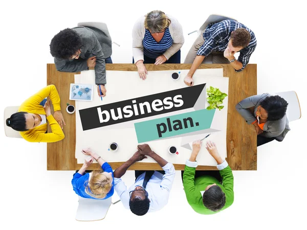 Business Plan Concept — Stock Photo, Image