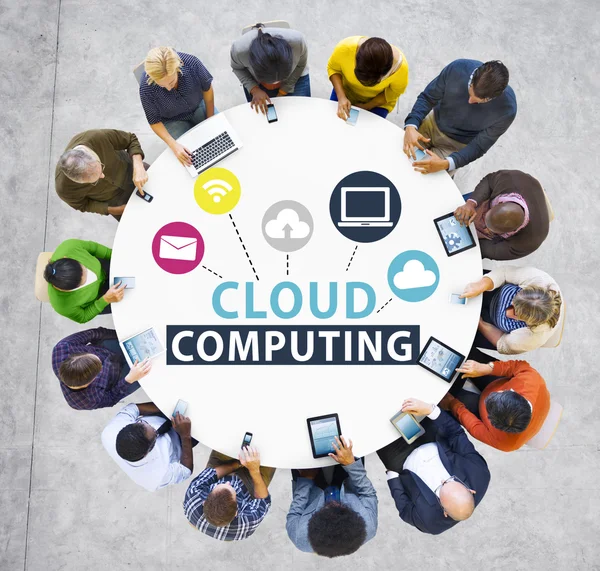 Cloud Computing Concept — Stock Photo, Image