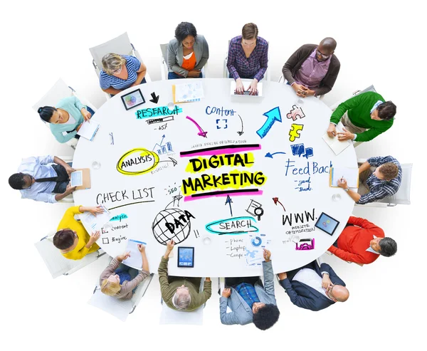 Digitális marketing koncepció — Stock Fotó