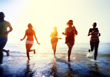 Dostluk Beach yaz tatili kavramı