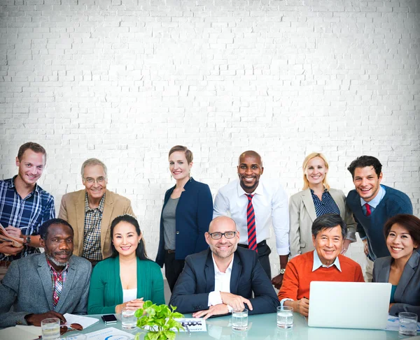 Cooperação entre empresas Conceito — Fotografia de Stock