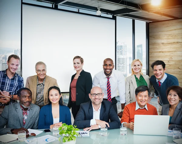 Business mensen vrolijk Concept — Stockfoto