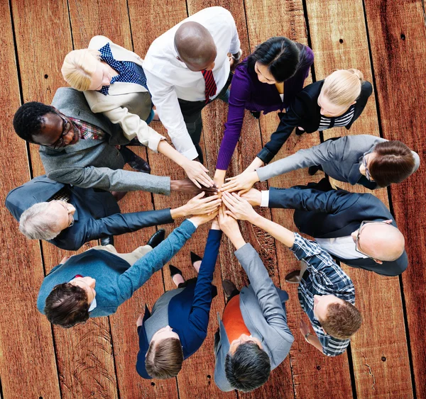 İş insanlar işbirliği takım kavramı — Stok fotoğraf