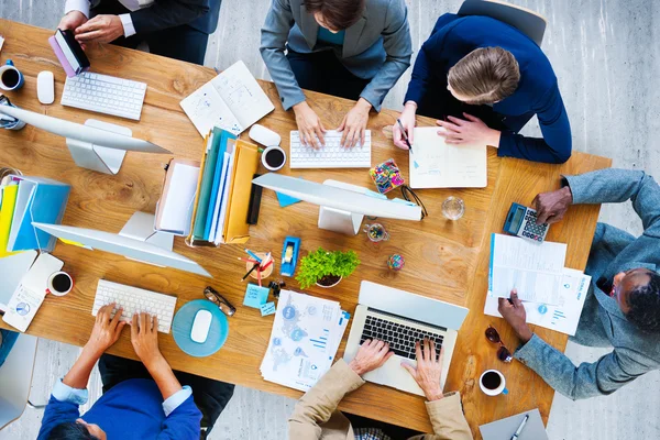 Business People Conceito de Equipe Corporativa — Fotografia de Stock