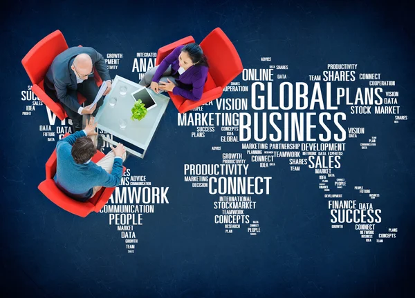 Global Business verbinding Concept — Stockfoto
