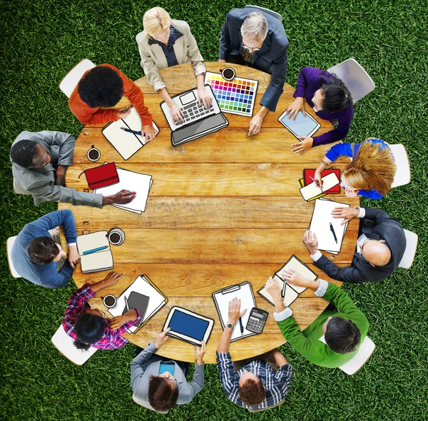 Pessoas reunião de negócios Brainstorming conceito — Fotografia de Stock