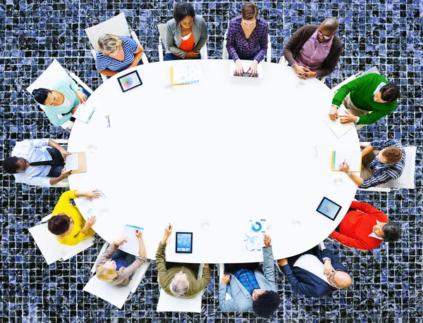 Group of People Meeting Brainstorming Concept — Stock Photo, Image