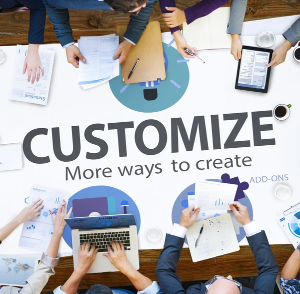 Customize Ideas Identity — Stock Photo, Image