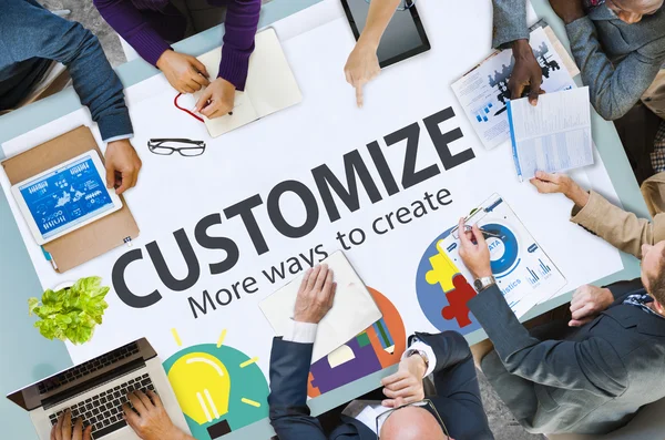 Customize Ideas Identity — Stock Photo, Image