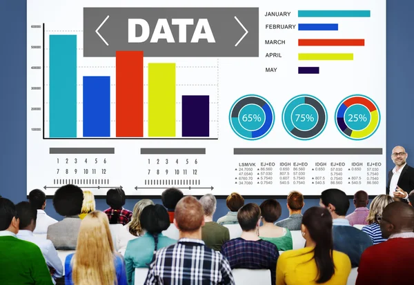 Informace o grafu dat Analytics — Stock fotografie